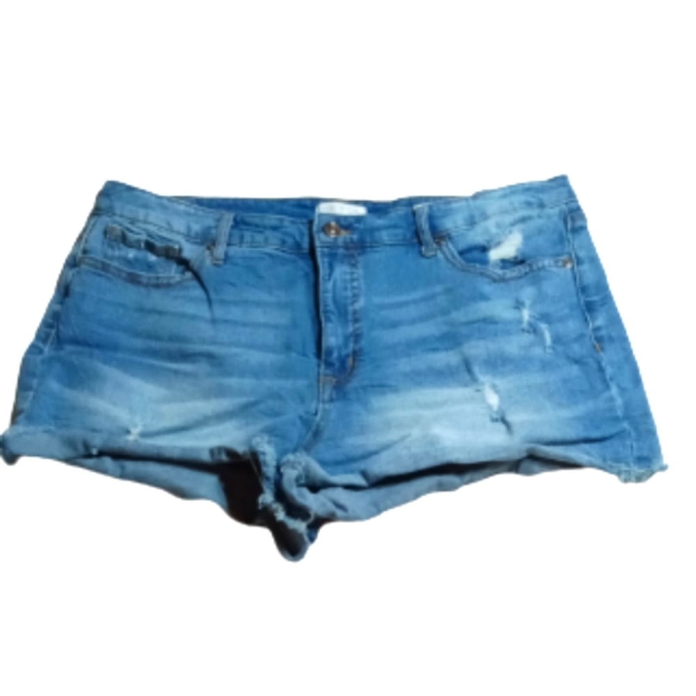 Sofia Vergara Chi Short Blue Jean Shorts Sz 14